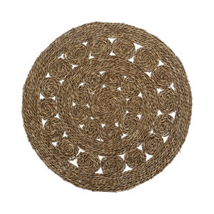 Venta al por mayor Natural tejido a mano alfombra decorativa agua Jacinto flor forma alta pila precio barato en Vietnam - Product Image 2