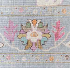 Alfombra anudada a mano de diseño moderno hecha a mano patrón Turco y Persa hermoso color vibrante personalizar tamaño disponible - Product Image 5