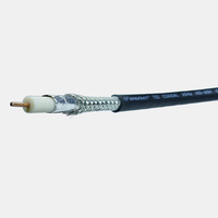 Kabel Koaksial SREXACT 3G HD-SDI Twisted Pair Konektor XLR Selubung PVC Pelindung Aluminium Foil+Braid 75 Ohm Diameter Luar 7.0mm
