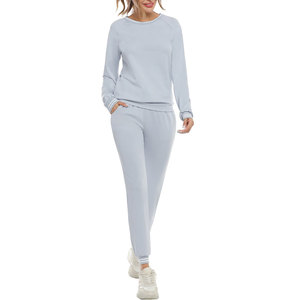 Femmes 100% Coton Haute Qualité Survêtement Femmes Vente en gros Respirant Durable Anti Statique Survêtement Avec Pantalon de Survêtement Pour Femmes - Product Image 3