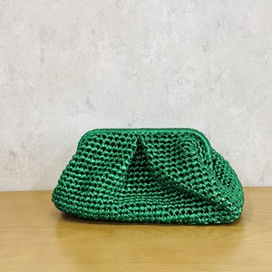 Pleine taille S/M/L artisanat vert métallisé embrayage sacs à main femmes vacances sac Logo personnalisé/couleurs/taille - Product Image 4