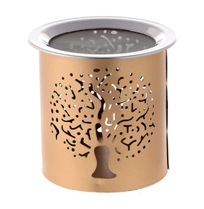 Quemador de metal Bakhoor de diseño elegante y moderno de alta calidad Vintage con red, tamaño personalizado y forma, recubierto de cobre para el hogar - Product Image 2