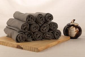 100% Cotton Quick-Dry Flour Sack Kitchen <b>Towels</b> Woven Plain Square Style Customisable Stitching Disposable for Home Cleaning - Product Image 3