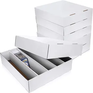 Custom Large Card Storage Boxes Baseball Football Basketball Cards Collectible Trading Card Cases Paper Box Package