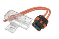 Portafusibles de línea KUOYUH Serie 707, interruptores de circuito de cuchilla mini ATM/ATC/ATO para uso automotriz e industrial, 30 amperios máx., resistente al agua, de plástico.