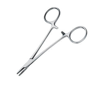 Fórceps de aguja de sutura quirúrgica personalizados de 200 Mm y 5 pulgadas, soporte de aguja Collier de diseño personalizado recto, OEM Industrial para bricolaje - Product Image 4