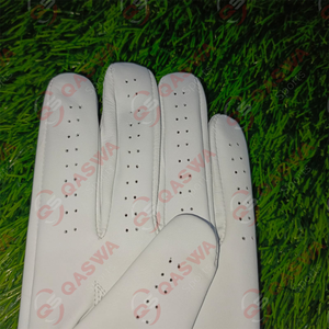 Gants de golf antidérapants en cuir de cabretta blanc, respirants, en peau de mouton véritable, mitaines de sport, fabrication sur mesure, équipement de frappe professionnel - Product Image 5