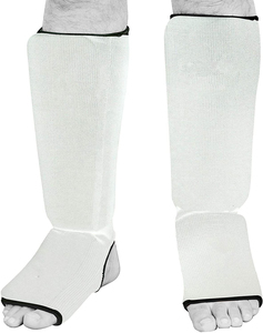 Protège-tibias de karaté pour la protection du genou Élastique et basse quantité minimale de commande pour l'entraînement factice - Product Image 2