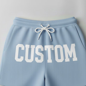 Shorts décontractés pour hommes avec logo personnalisé, tissu léger et doux, coupe décontractée, adaptés à un usage quotidien et à la mode estivale - Product Image 3