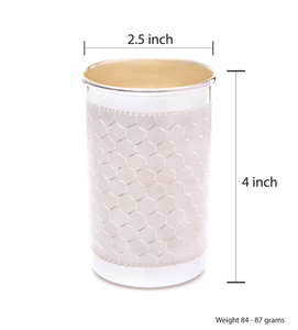 Stylish Pure Silver <b>Tumblers</b> With Easy-To-Hold Designs Suitable for Both Formal Dining and Casual Settings - Product Image 3