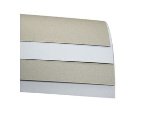 แผ่นกระดาษเคลือบ PE สีเทาขนาด700*100ซม. 250-450กรัมกระดาษห่ออาหารคุณภาพสูงจากผู้ผลิตจีน - Product Image 2