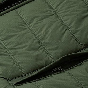 Veste d'hiver sans manches pour homme en meilleur matériau, veste à bulles décontractée de haute qualité avec logo frontal, respirante et écologique - Product Image 6