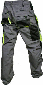 Long pantalon cargo personnalisé à poches multiples pour hommes Joggers Velours côtelé Léger coupe-vent Écologique Respirant Coupe ample Rapide - Product Image 4