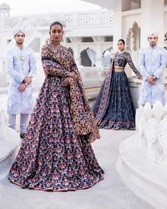ชุดเดรสใส่เล่นปากีสถานสำหรับผู้หญิงอินเดียเดรสสนามหญ้า2024 Salwar Kameez มาใหม่ล่าสุด1981 - Product Image 1