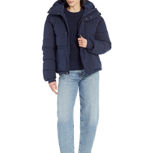 Latest Design Women's Knitted Breathable <b>Puffer</b> <b>Jackets</b> Zipper Closure Eco-Friendly Winter Wear <b>Cheap</b> Wholesale Price - Product Image 6