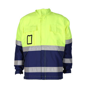 Chaqueta de Trabajo con Capucha de Invierno, Transpirable, de Secado Rápido, Antibacteriana, con Impresión UV, de Alta Calidad, OEM, con Reflectividad de Seguridad - Product Image 1