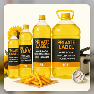 Huile de tournesol raffinée, marque privée, qualité A, 0,5 L, huile de cuisson en vrac de Floride pour usage domestique et restauration - Product Image 4