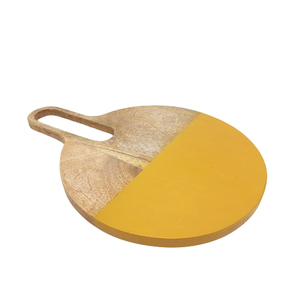 Tabla de cortar de madera de nueva forma, tabla de cortar de frutas y verduras de Color marrón para mesa y accesorios de cocina hechos a mano - Product Image 3