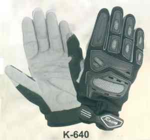 ถุงมือมอเตอร์ไซด์แบบเต็มนิ้วพร้อมการป้องกันกันลื่นและหน้าจอสัมผัสที่เข้ากันได้กับการแข่งรถและมอเตอร์ครอส - Product Image 2