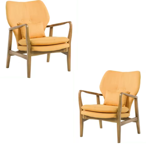 เก้าอี้โซฟาไม้เดี่ยวแบบทันสมัยและสะดวกสบายสำหรับห้องนั่งเล่นและอพาร์ตเมนต์ตรงจากส่วนกลางของชวาสำหรับโรงแรม - Product Image 3