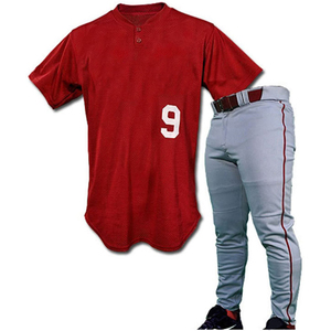 NUEVO Blanco y Negro Casual Alta calidad Sublimación personalizada Botón de impresión Jersey de béisbol Uniforme - Product Image 2