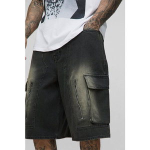 กางเกงยีนส์ขาสั้นชายรุ่ยทันสมัยกางเกงยีนส์ขาสั้นลำลองแฟชั่นสตรีทแวร์ - Product Image 3