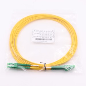 5m 3m <span class=keywords><strong>LC</strong></span>/APC-<span class=keywords><strong>LC</strong></span>/APC Singlemode 9/125 Duplex sợi quang vá Cáp os2 <span class=keywords><strong>SM</strong></span> <span class=keywords><strong>DX</strong></span> sợi nhảy dây cáp g652d sợi cáp lắp ráp - Product Image 6