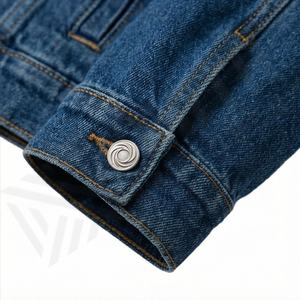 Service OEM disponible Veste en jean pour femmes Qualité respirante Col montant Coton Casual Hiver Mode tendance Couleur personnalisée - Product Image 6