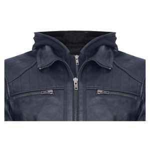 2025 mejor diseño de los hombres motociclista clásico diseños de moda Unisex motocicleta Pu chaqueta de cuero de imitación - Product Image 5