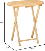 Ensemble de table à manger ronde pliable en bois avec support, design scandinave moderne pour l'ameublement de la maison