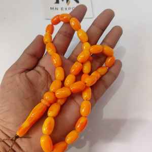Ámbar resina conejo Ángel ecológico Tasbeeh oración cuentas islámico 100% producto hecho a mano buena calidad - Product Image 1