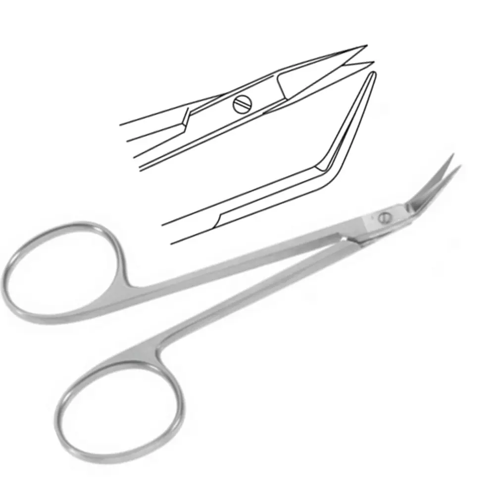 Wilmer Converse Scissors Tc Converse Pointed/pointed 10.5 Cm Converse Angled Nasal Scissors