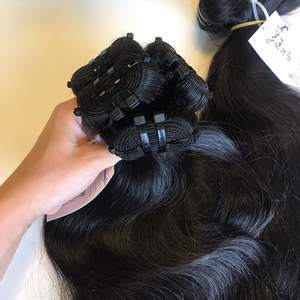 Remy-Lot de 3 mèches de cheveux naturels ondulés 100% pour femmes noires, qualité supérieure 12A, sans mélange, pour la fabrication de perruques - Product Image 4