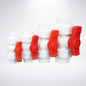 Vanne à boisseau sphérique double union en plastique Offre Spéciale - Product Image 4