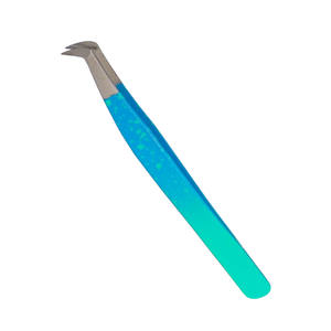 Salon <b>Eyelash</b> <b>Tweezers</b> Premium Quality Stainless Steel Eyebrow <b>Eyelash</b> Extension <b>Tweezers</b> - Product Image 4