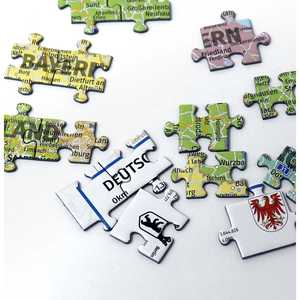 Rompecabezas Personalizado del Mapa de Alemania para Niños, 1000 Piezas, 48 x 68 cm, Juguete Educativo Mini, Material de Papel con Función Magnética, Impresión Gratuita - Product Image 5