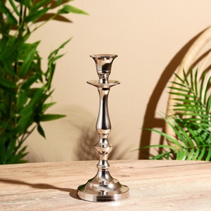 เชิงเทียนโลหะสำหรับตกแต่งบ้านเชิงเทียนดีไซน์หรูหรา - Product Image 4