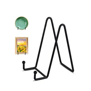 Vente en gros assiette en métal et support photo ustensiles de cuisine et restaurants et plaque de chargeur de mariage avec support en métal avec vente - Product Image 1