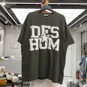 เสื้อยืดพิมพ์ลายรูปดาวห้าแฉกสำหรับผู้ชายเสื้อยืดพิมพ์ลายสำหรับผู้ชายผู้หญิง - Product Image 3