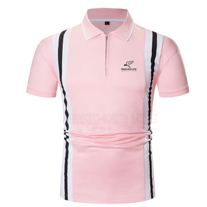 Venta al por mayor de camisetas polo de algodón/fibra de bambú de tallas grandes para hombre hechas con material de primera calidad - Product Image 1