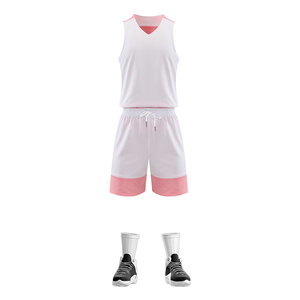 Personnalisez vos propres uniformes de basket-ball d'équipe, ensemble de maillots de basket-ball réversibles, séchage rapide, personnalisé, 100% polyester, basket-ball - Product Image 2
