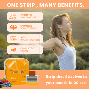 Tiras Orales de Vitamina C con Sabor Personalizado, Tiras Delgadas Orales de Colágeno, Suplementos Comestibles - Product Image 6