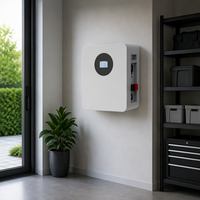 Système de Stockage d'Énergie Solaire Tout-en-un 8kWh 51.2V 314Ah LiFePO4 Monté sur Rack AC pour Usage Domestique avec BMS Intelligent CAN et Décharge 200A Tianon