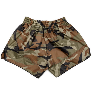 Short de boxe Muay Thai MMA unisexe personnalisé 100% polyester respirant 220g entraînement imprimé par sublimation - Product Image 1