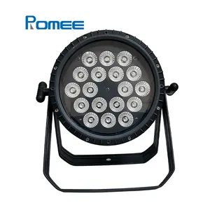 IP65 18*18W RGBW 4in1 LED Par Light Wash DMX512 With Strobe Effect For Event Show Party Wedding Stage Lighting