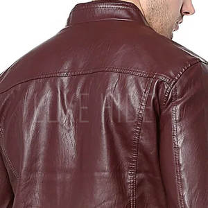 2025 prix de vente entier hommes moto vestes conception personnalisée vélo course hommes veste en cuir pour adulte - Product Image 5