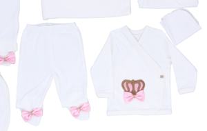 ชุดรอมเปอร์เด็กทารกแรกเกิดแบบใหม่ ดีไซน์ทันสมัย แขนยาว ผ้าถักนิตติ้ง 100% ผ้าฝ้าย สีชมพู สำหรับเด็กผู้หญิง จำนวน 10 ชิ้น ขายส่งแบบกำหนดเองได้ - Product Image 4