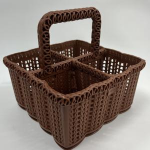 Cesta de almacenamiento de plástico PP moldeada por inyección con compartimentos Suministro a granel personalizado al por mayor para uso en la cocina - Product Image 2