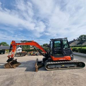 Mini-pelle U50-5 Kubota authentique Machines d'origine d'occasion Poids en ordre de marche de 3 tonnes Moteur de pompe à boîte de vitesses Mitsubishi-Noyau inclus - Product Image 3