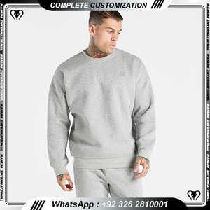 Ensemble décontracté sport deux pièces pour hommes Sweat-shirt à manches longues et ensemble de piste 100% coton Design d'été imprimé - Product Image 6